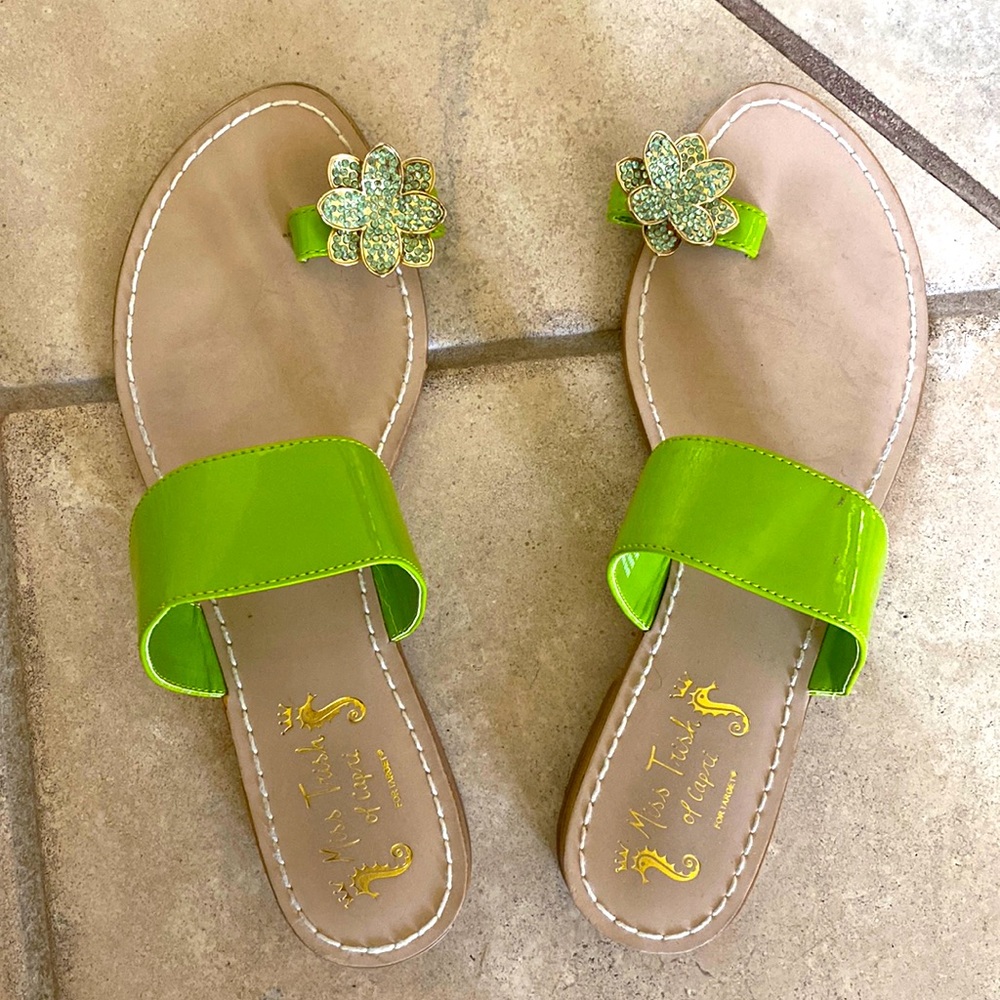 Miss Trish of Capri Flower Sandal